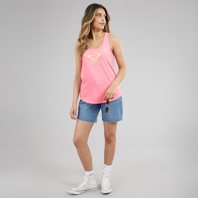 Roxy Womens Surf Classic Tank Top Plumeria