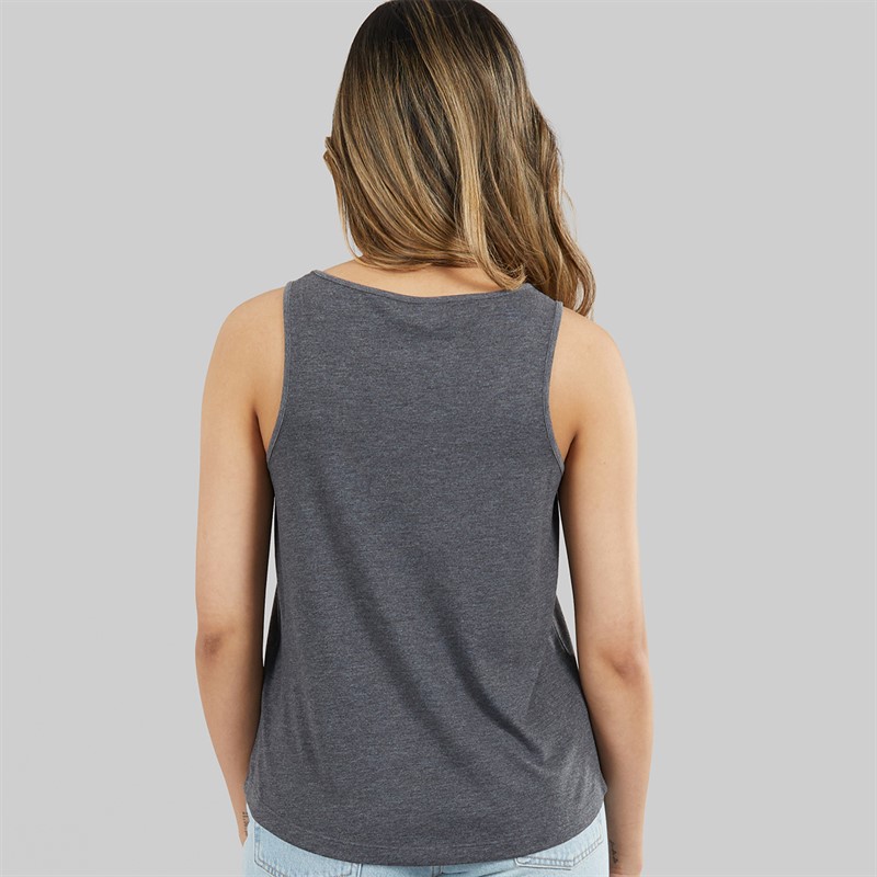 Roxy Womens Surf Classic Tank Top Anthracite