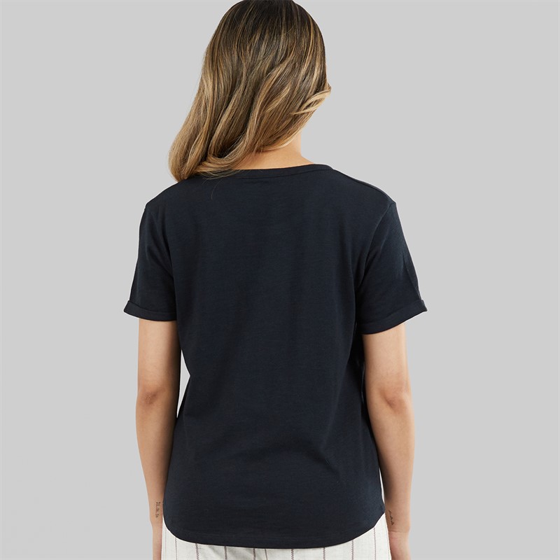 Roxy Womens Oceanwave T-Shirt Anthracite
