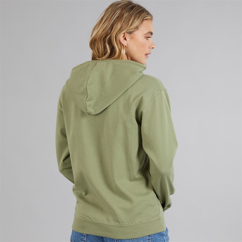 Roxy Womens Saturdaze Hoodie Oil Green