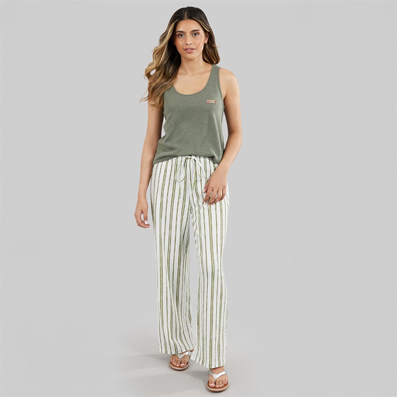 Roxy Womens Saturdaze Tank Top Agave Green