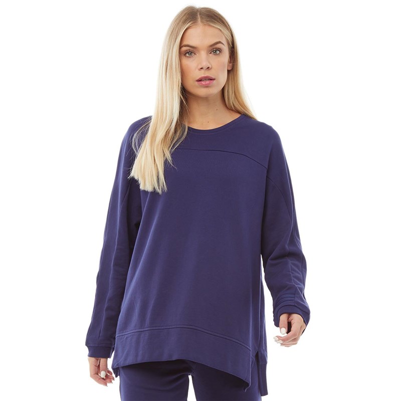 RED By EMP Damen Shirt-Kombi - Grau-Schwarzes Sweatshirt Mit Top