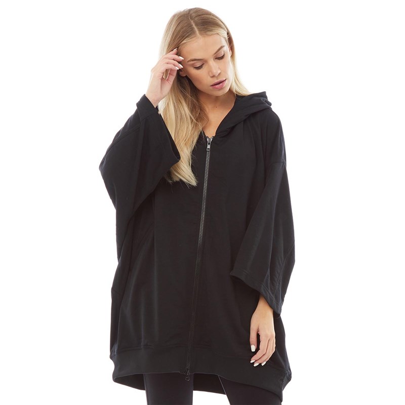 Download Buy Y-3 Womens Oversized Zip Front Street Hoodie Black