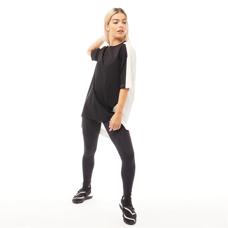 Y-3 Womens Colorblock T-Shirt White/Black