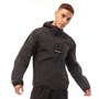Y-3 Veste Parka Travel Cross-Dyed Nylon Homme Noir