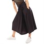 Y-3 Womens Travel Pleated Skirt Black