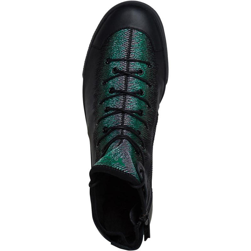 y3 trainers green