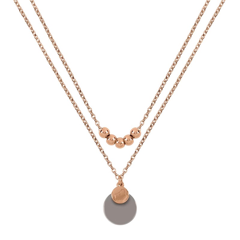 RADLEY Womens Layered Necklace Rose Gold