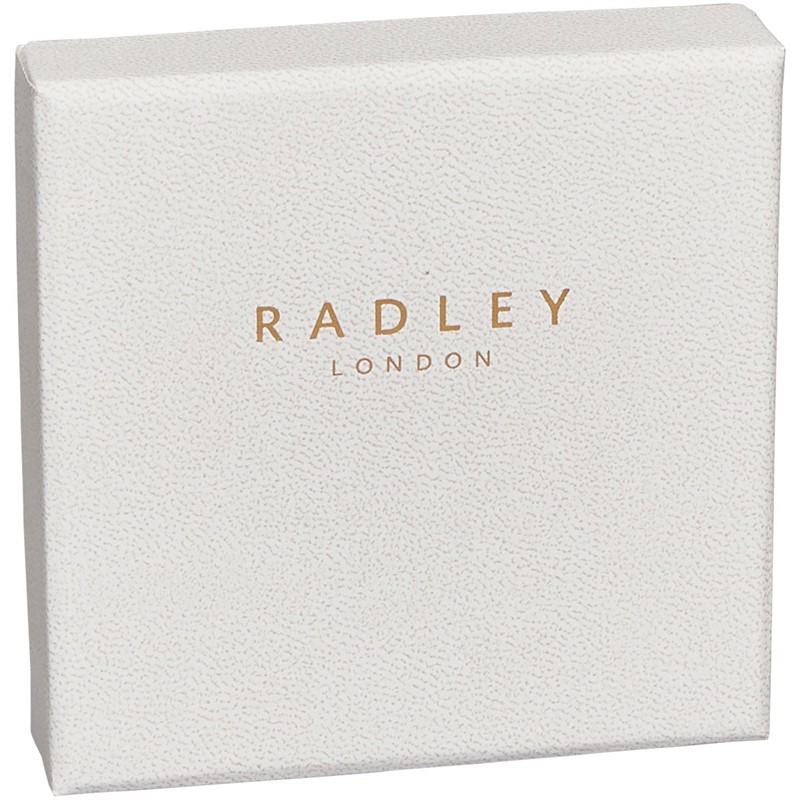 RADLEY Womens Heart Dog Bracelet 18ct Rose Gold Plated