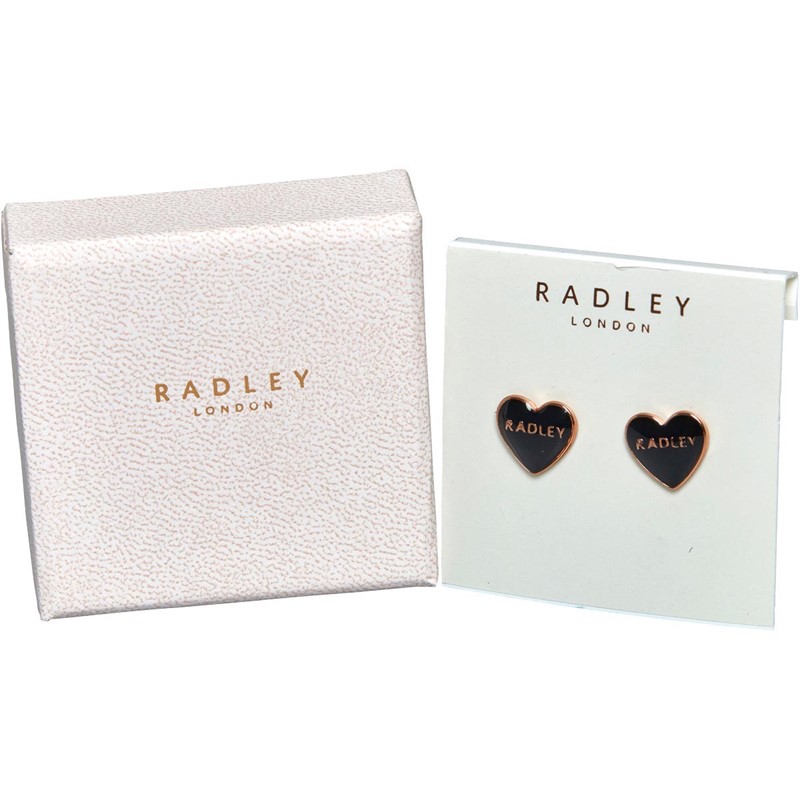 RADLEY Womens Stud Earrings Rose Gold