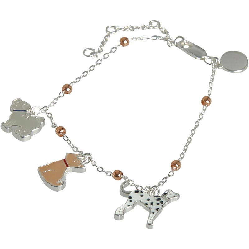 RADLEY Womens Charm Bracelet Silver/Rose Gold
