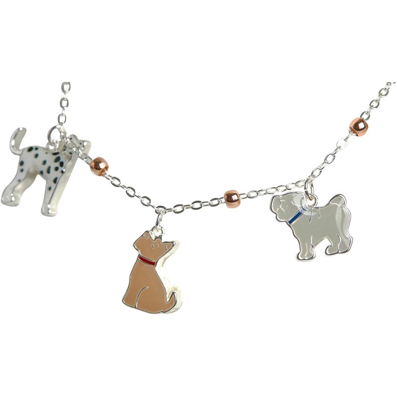 RADLEY Womens Charm Bracelet Silver/Rose Gold