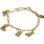 RADLEY Womens Charm Bracelet Gold