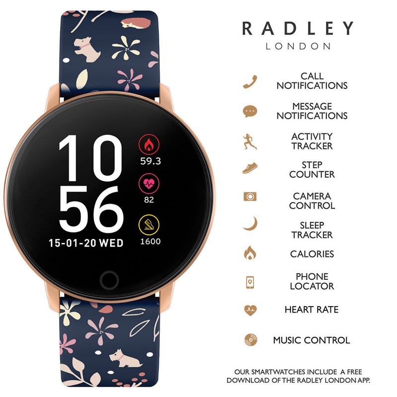 RADLEY Womens Smart Watch Navy