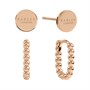 RADLEY Womens Two Pack Earrings Set Rose Gold