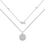 RADLEY Womens Dog And Circle Pendant Necklace Silver