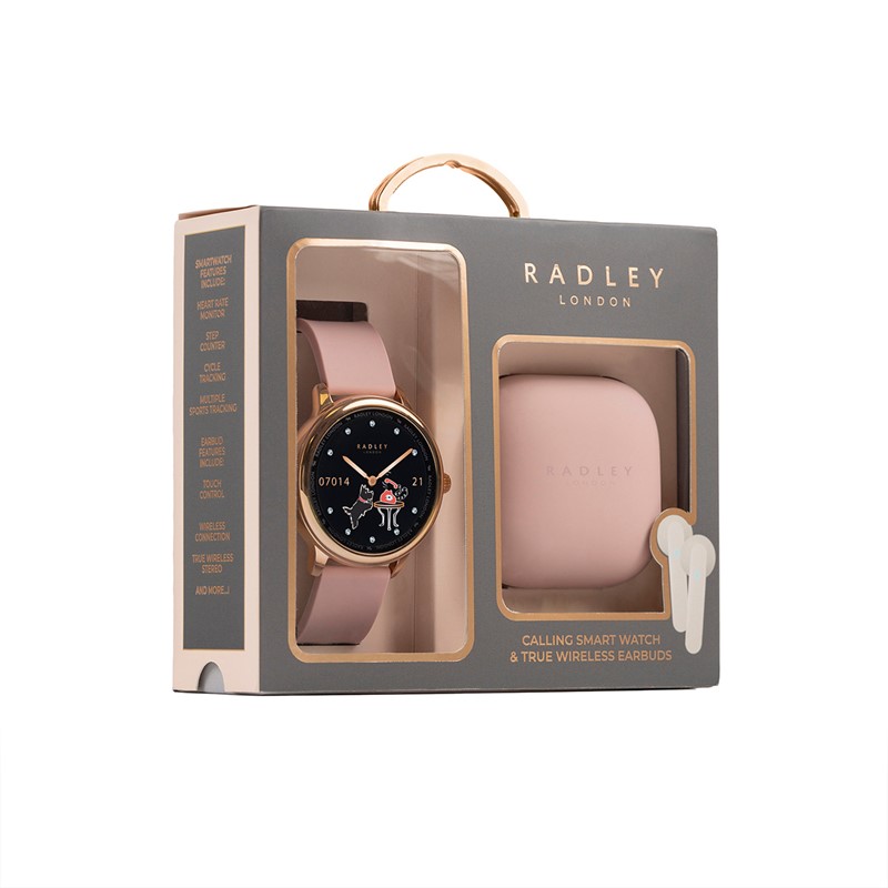 RADLEY Womens Watch And Earbuds Set Nude