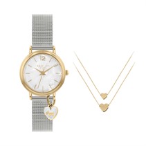 RADLEY Womens Watch And Necklace Set Silver
