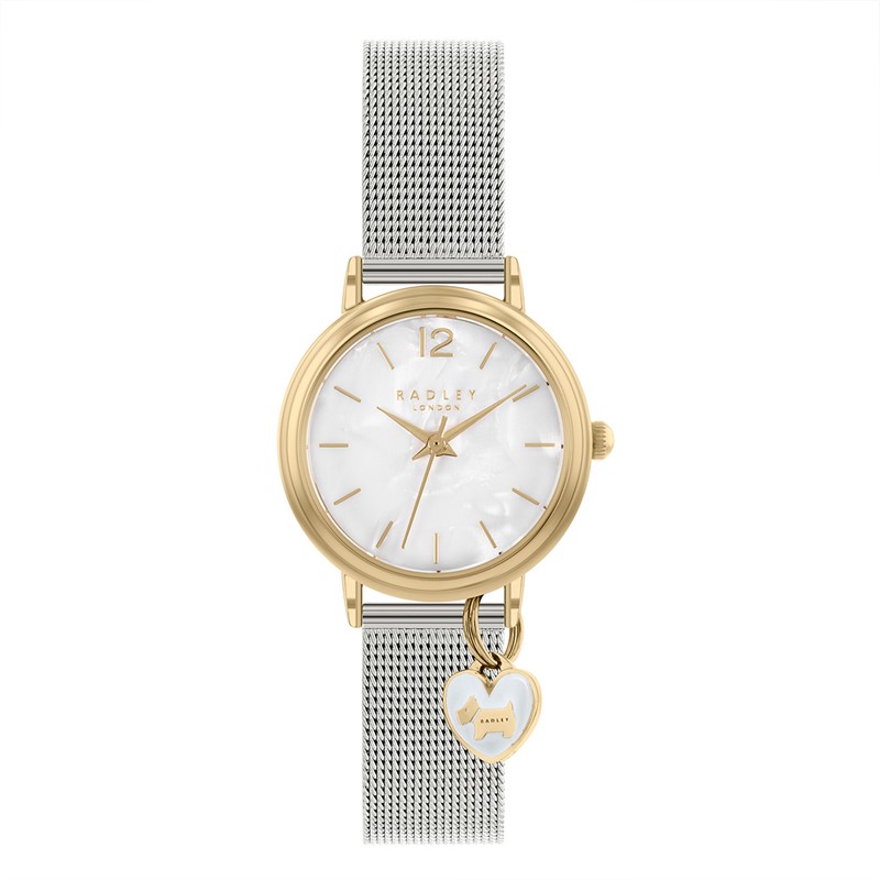 RADLEY Womens Watch And Necklace Set Silver