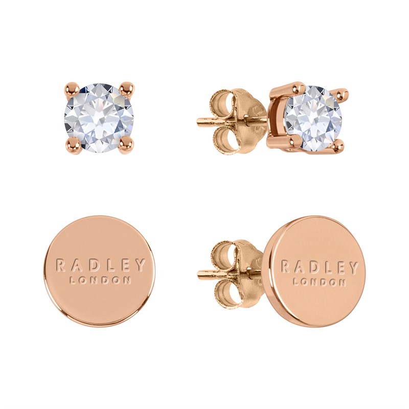 Radley Womens Watch and Earrings Set Nude