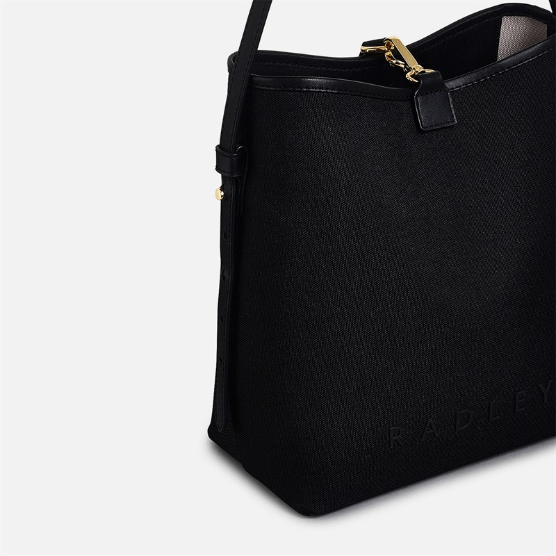 RADLEY Womens Addison Lane Responsible Open Top Shoulder Bag Black
