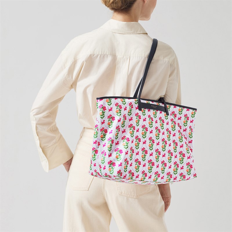 RADLEY Womens Finsbury Park Caro Ziptop Shoulder Bag Chalk