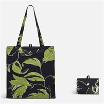 RADLEY Womens Bonsai Floral Responsible Foldaway Tote Bag Black