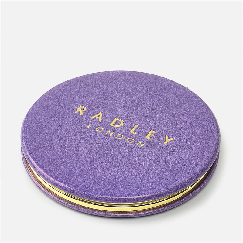 RADLEY Womens Let's Celebrate Compact Mirror Amethyst