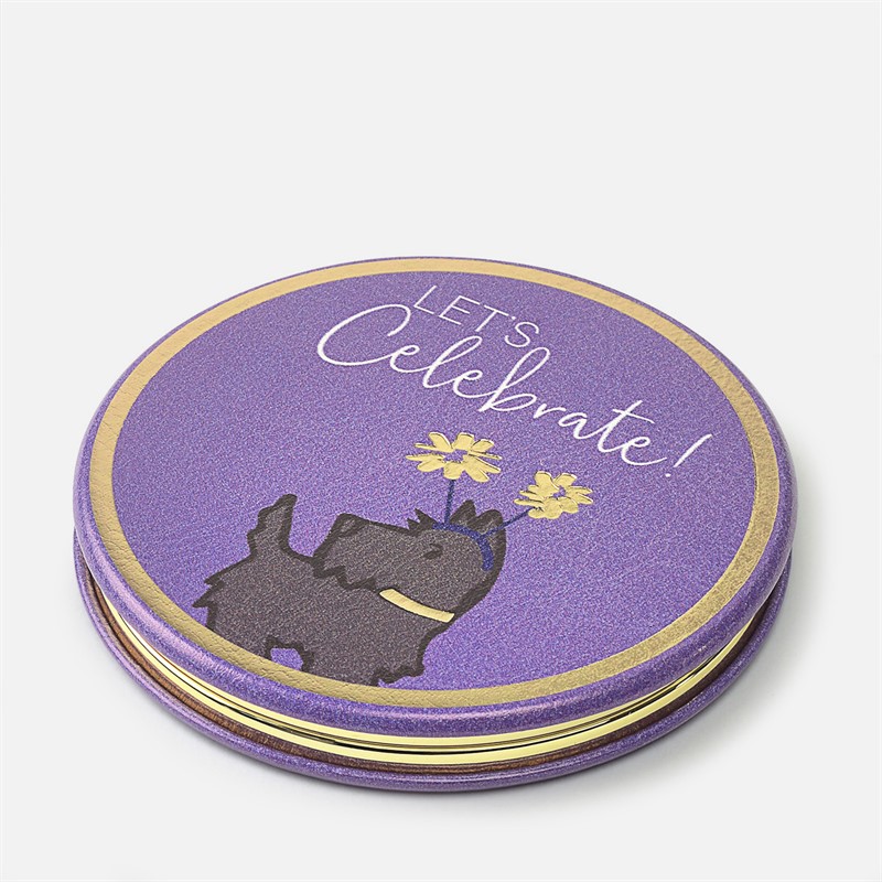 RADLEY Womens Let's Celebrate Compact Mirror Amethyst