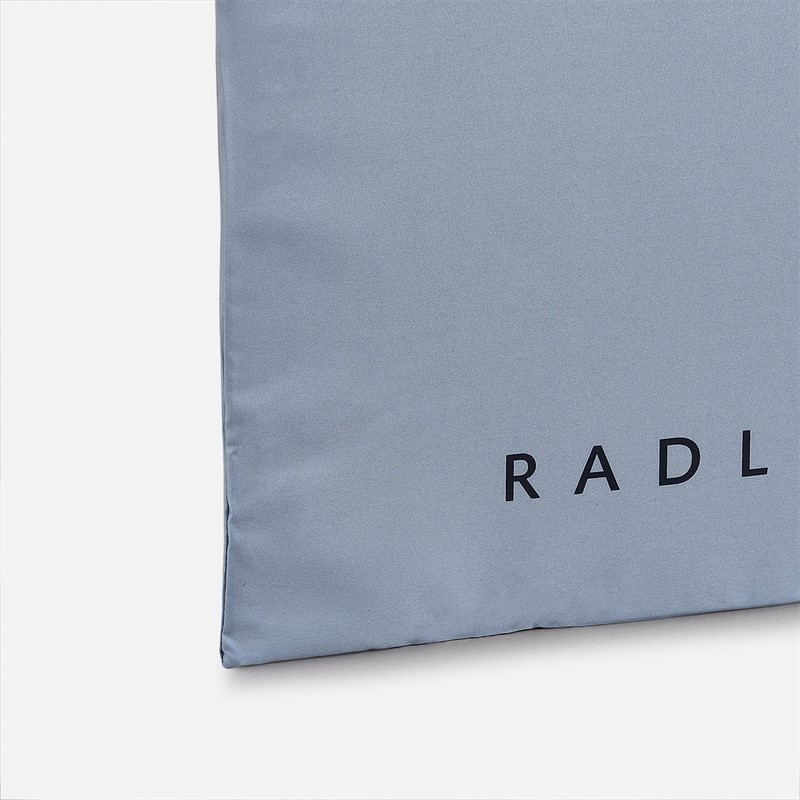 RADLEY Womens Responsible Foldaway Tote Bag Smoke Blue