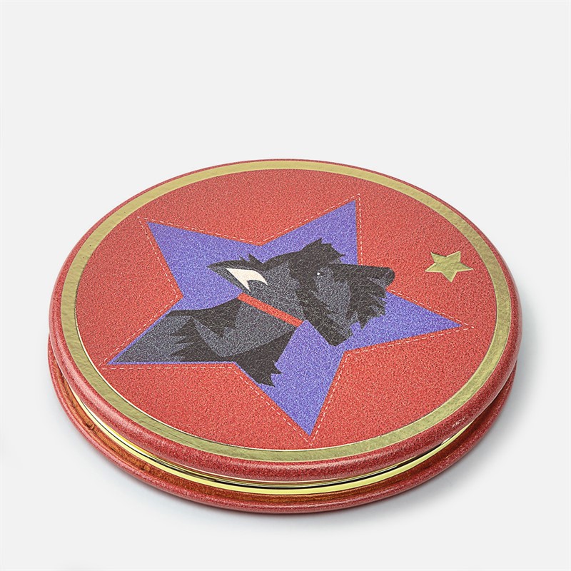 RADLEY Womens Star Compact Mirror Poinsettia