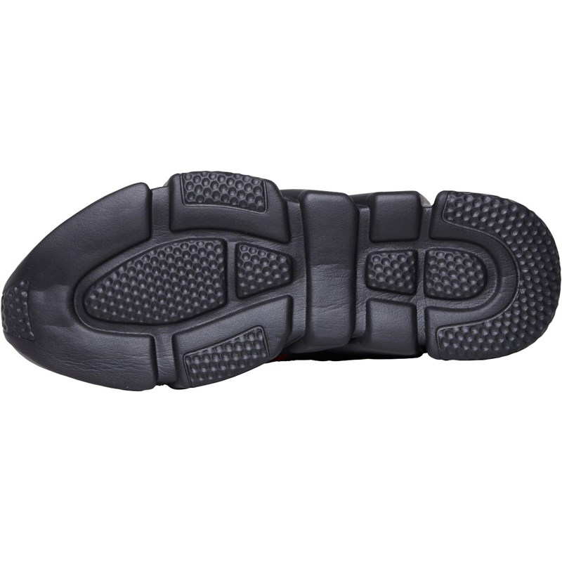 CERTIFIED Mens Mont Trainers Black/Red/Green