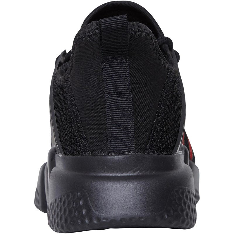 CERTIFIED Mens Mont Trainers Black/Red/Green