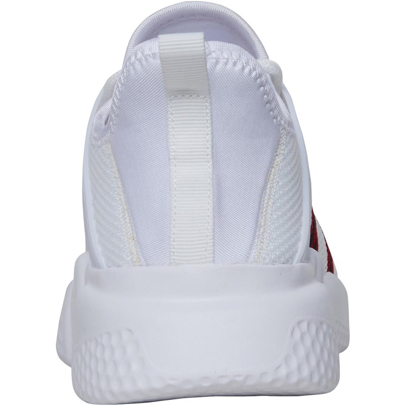 CERTIFIED Mens Mont Trainers White/Navy/Red