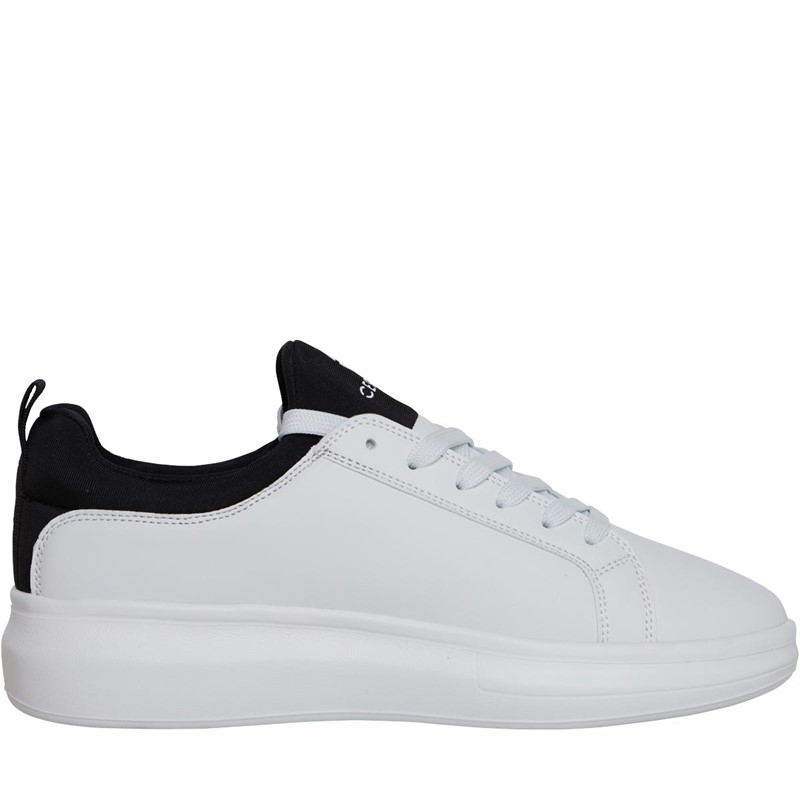 CERTIFIED Mens Dane Trainers White/Black