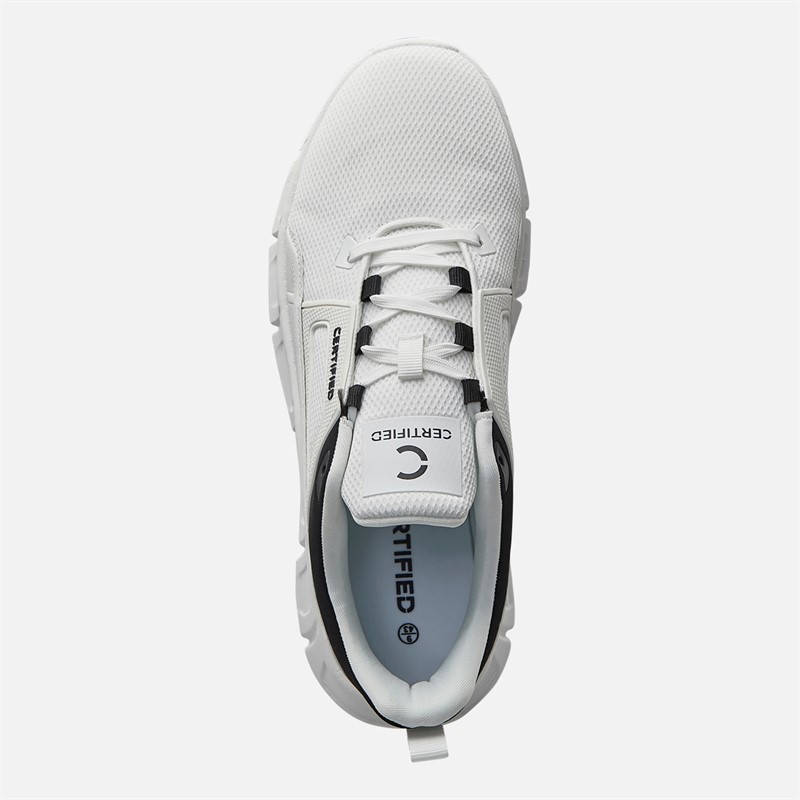 CERTIFIED Mens CT-927 Runner Trainers White/Black