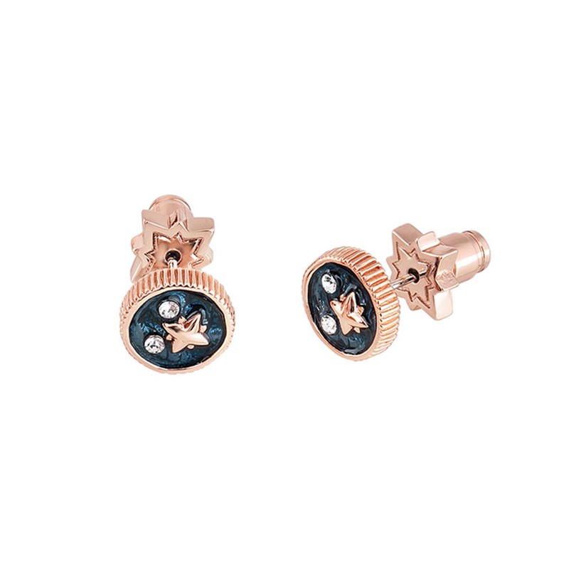 all we are Womens Vintage Stud Earrings Rose Gold