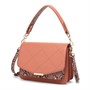 Noella Sacs à main Blanca Medium Snake Femme Marron Chaud