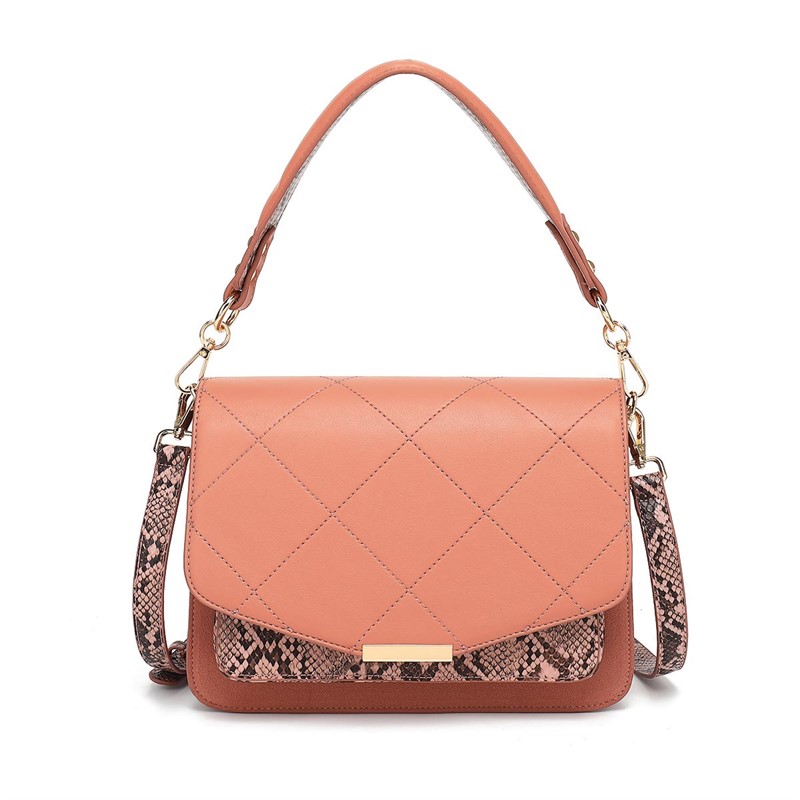 Noella Dame Blanca Medium Snake Håndtasker Varm Brun