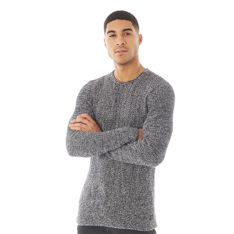 Buy Blend Mens Pullover Dark Navy Blue