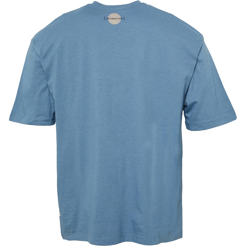 Blend Herren T-Shirts Hellblau