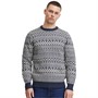 Blend Herren Pullover Blau