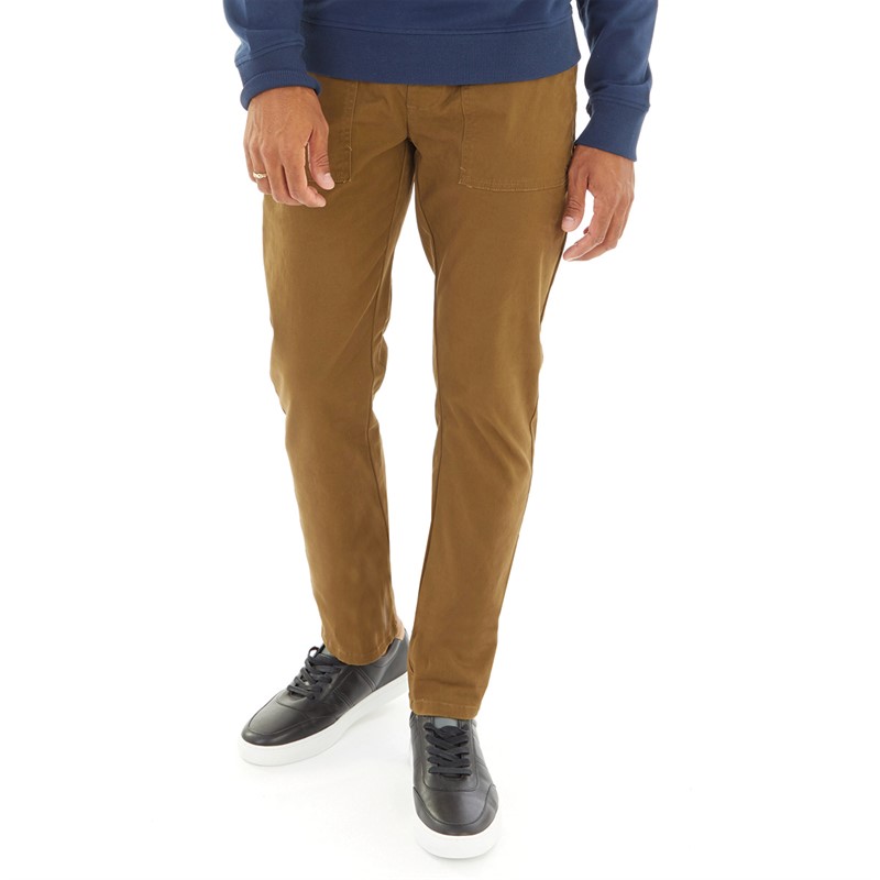 Blend Mens Casual Trousers Coffee Liqueúr