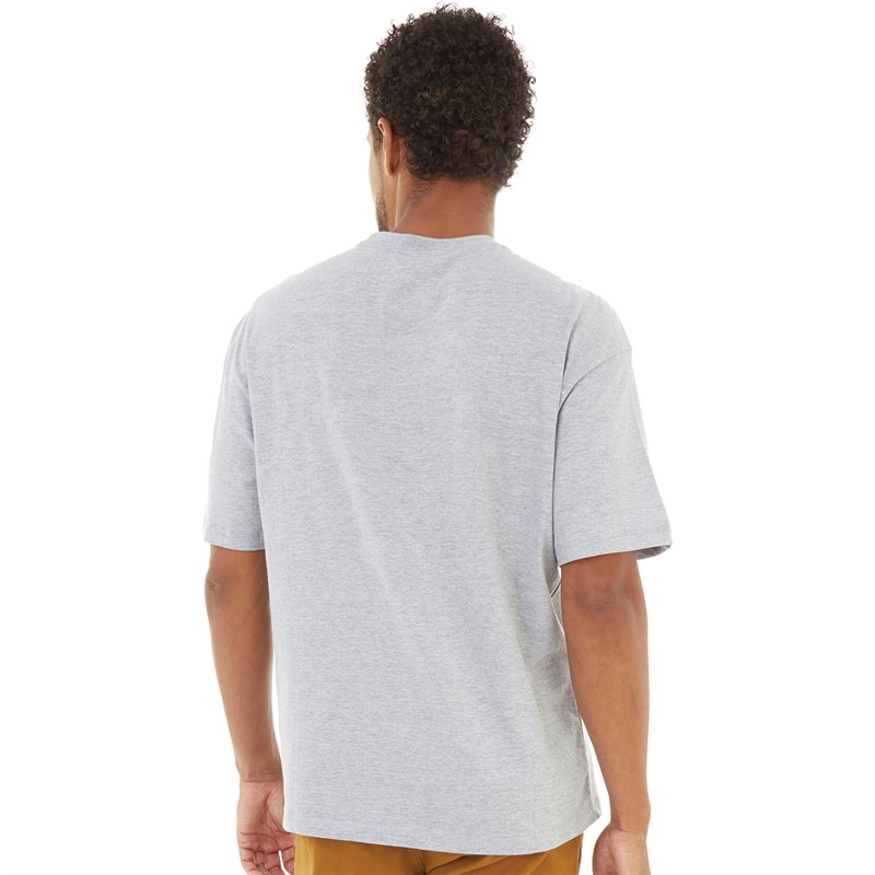 Blend Mens Striped T-Shirt Stone Mix