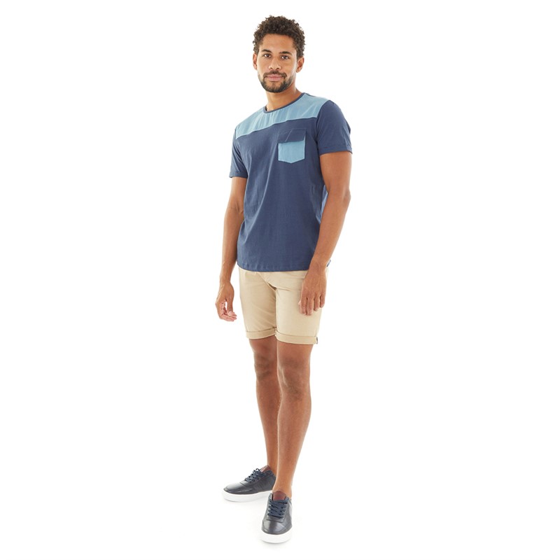 Blend Mens Chino Shorts Crockery