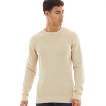 Blend Mens Pullover Sweater Oyster Gray