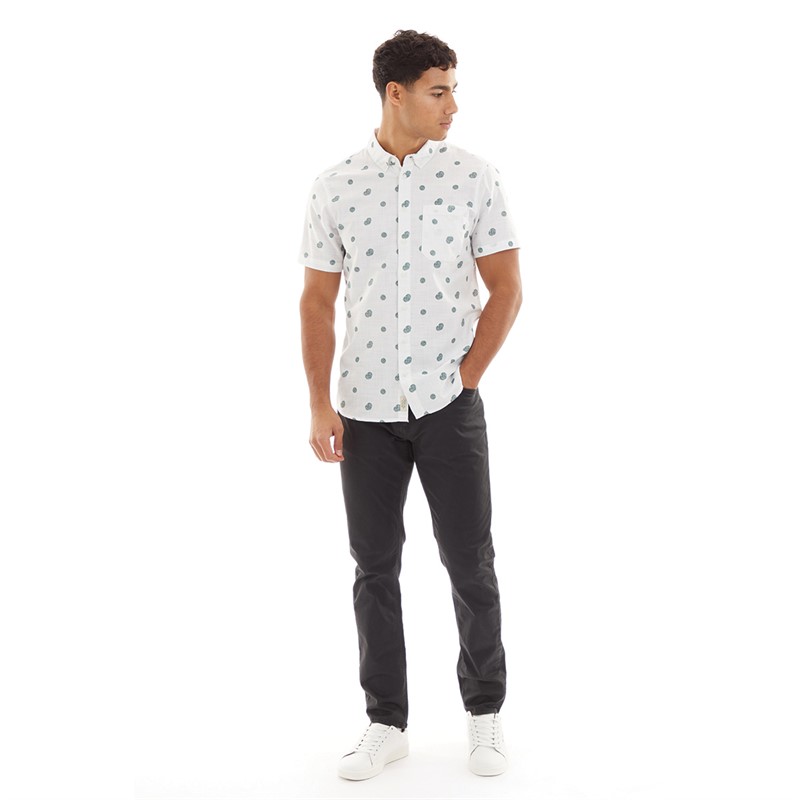 Blend Mens Shirt Snow White