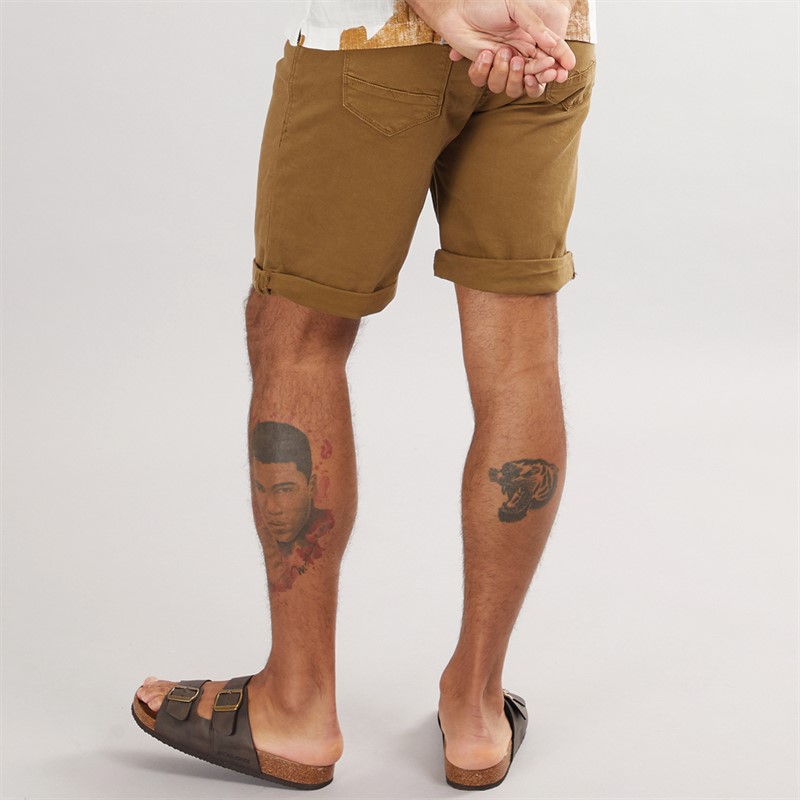 Blend Mens Denim Shorts Nutria