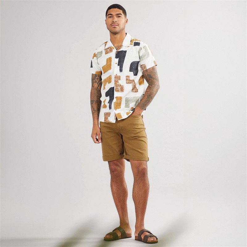 Blend Mens Denim Shorts Nutria