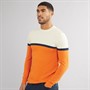Blend Mens Jumper Jaffa Orange